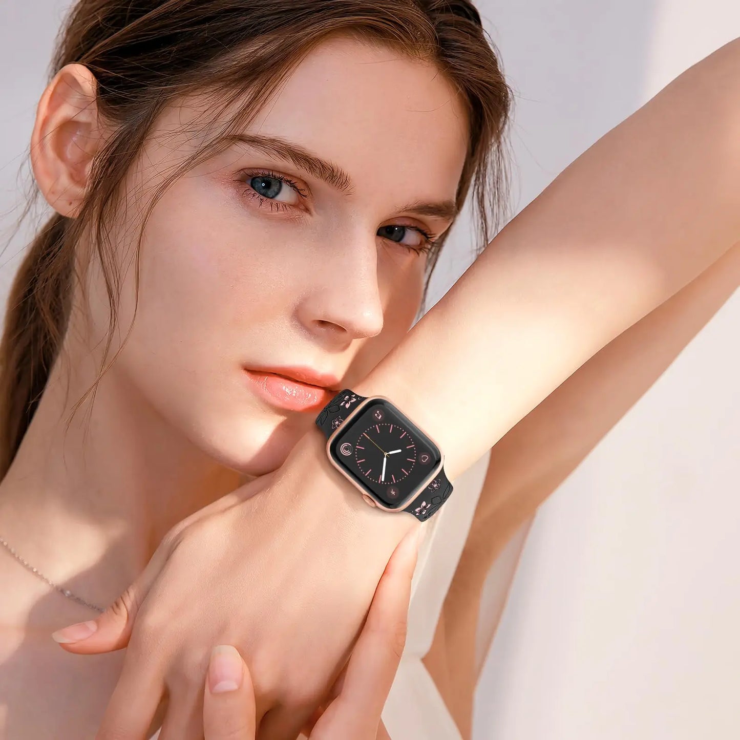 Flower Fusion iWatch band